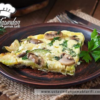 Mantarlı Omlet Tarifi, mushroom omelet recipe