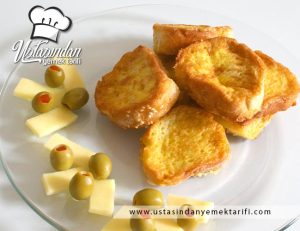 kahvaltılık yumurtalı ekmek tarifi, egg roll recipe
