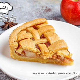 Elmalı turta tarifi, apple pie recipe
