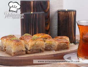 Ev baklavası tarifi, homemade baklava recipe
