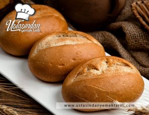 Evde ekmek tarifi, homemade bread recipe