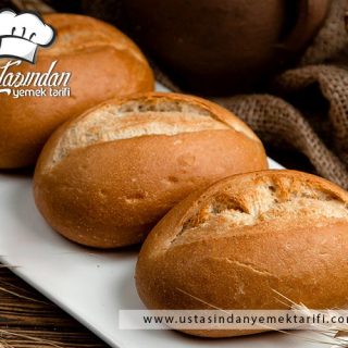 Evde ekmek tarifi, homemade bread recipe