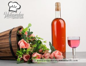 Gül sirkesi tarifi, rose vinegar recipe