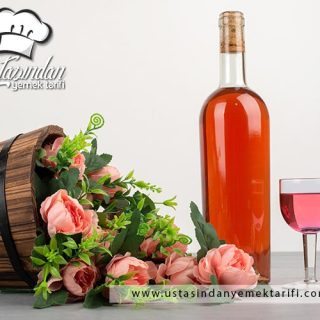 Gül sirkesi tarifi, rose vinegar recipe