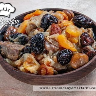 Kayısı yahnisi tarifi, apricot stew recipe