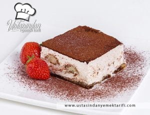 Kedi Dili (Ladyfinger) Bisküvili Tiramisu Tarifi, Ladyfinger Biscuit Tiramisu Recipe