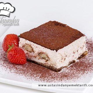 Kedi Dili (Ladyfinger) Bisküvili Tiramisu Tarifi, Ladyfinger Biscuit Tiramisu Recipe