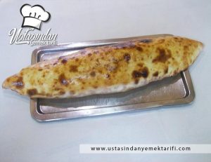 Kıymalı kır pidesi tarifi, mince pita recipe