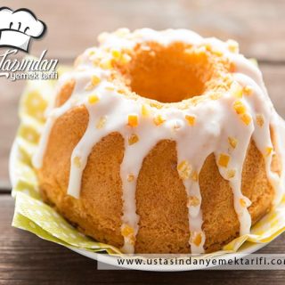 Limon Soslu Kek Tarifi, cake with lemon sauce