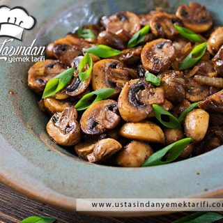 Mantar sote tarifi, Mushroom Saute Recipe