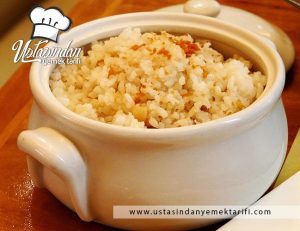 Masterchef Sarımsaklı pilav tarifi, garlic rice recipe