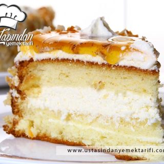 Muhallebili Revani Tarifi, custard revani recipe