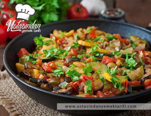 Sebzeli güveç tarifi, vegetable stew recipe