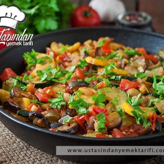 Sebzeli güveç tarifi, vegetable stew recipe