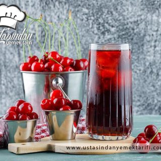 Vişne suyu tarifi, cherry juice recipe