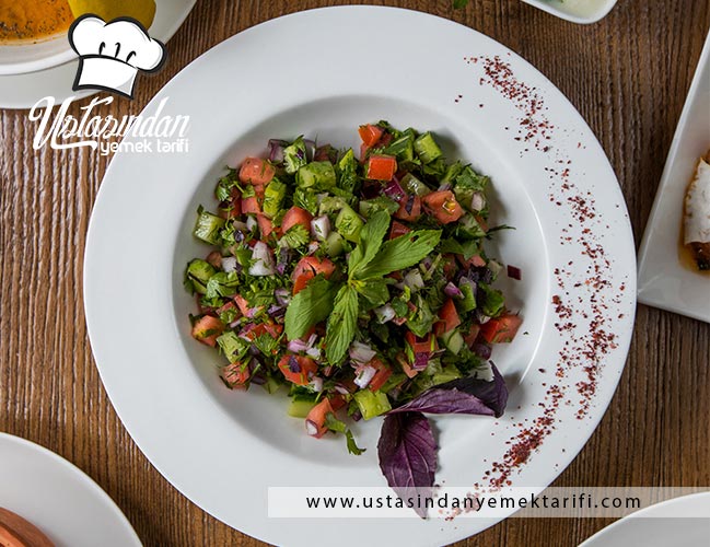 Bulgurlu roka salatası tarifi, Bulgur Arugula Salad Recipe