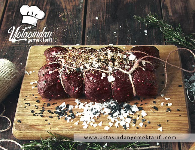 Ispanaklı biftek sarma tarifi, Spinach Stuffed Steak recipe