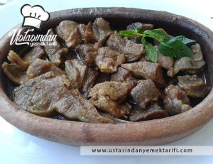 Kuzu Kavurma tarifi, roast lamb recipe