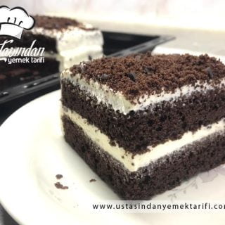 Siyah Kadife Pastası Tarifi, black velvet cake recipe