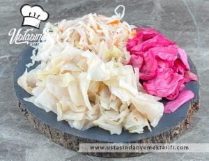 beyaz lahana turşusu tarifi, white sauerkraut recipe
