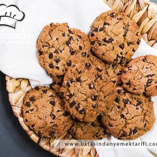 Çikolatalı Cevizli Kurabiye Tarifi, chocolate walnut cookies recipe
