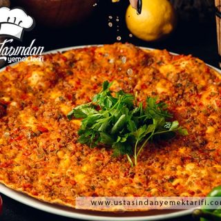 Halep işi lahmacun tarifi, Aleppo Lahmacun recipe