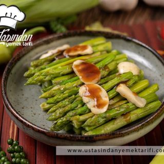 Haşlanmış kuşkonmaz tarifi, boiled asparagus recipe