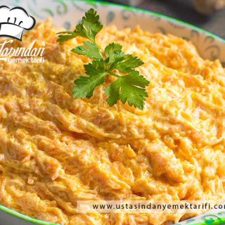 Nefis Meze Havuç Tarator Tarifi, carrot tarator recipe