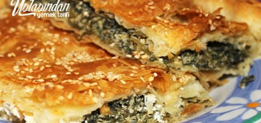 Ispanaklı Selanik böreği tarifi, Spinach Pastry Recipe