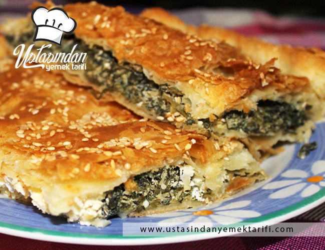 Ispanaklı Selanik böreği tarifi, Spinach Pastry Recipe