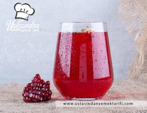 Nar şerbeti tarifi, pomegranate sorbet recipe