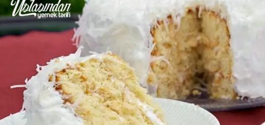 Pişmaniyeli kokoş pasta tarifi, cotton candy cake recipe