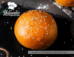Susamlı Hamburger Ekmeği Tarifi, hamburger bun recipe