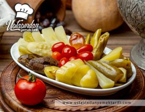 Karışık turşu tarifi, mixed pickle recipe