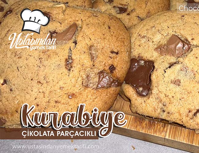 Çikolata Parçacıklı Kurabiye Tarifi, chocolate chip cookie recipe