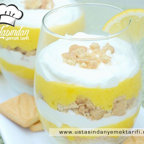 Limonlu parfe tarifi, lemon parfait recipe