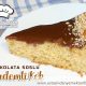 Özel Çikolata Soslu Bademli Kek Tarifi, almond cake recipe
