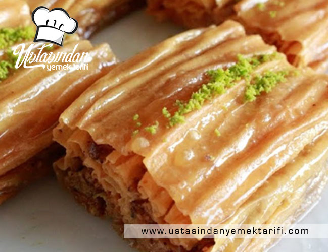 Gazete baklavası tarifi, baklava recipe